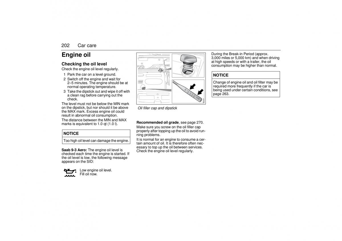 manual  Saab 9 3 II 2 YS3F owners manual / page 204