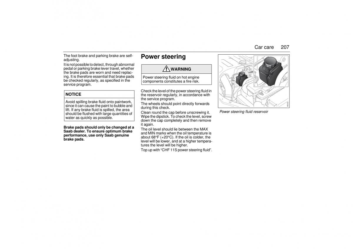 manual  Saab 9 3 II 2 YS3F owners manual / page 209