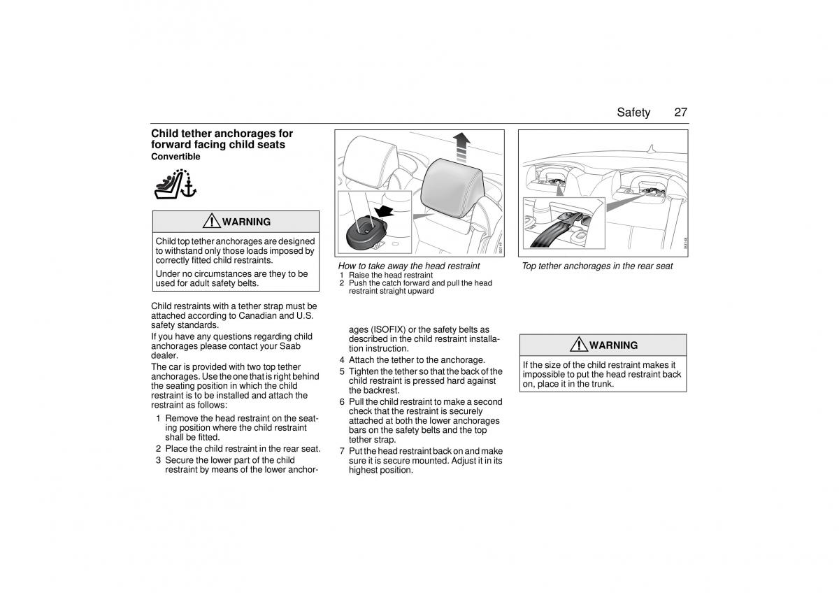 manual  Saab 9 3 II 2 YS3F owners manual / page 29