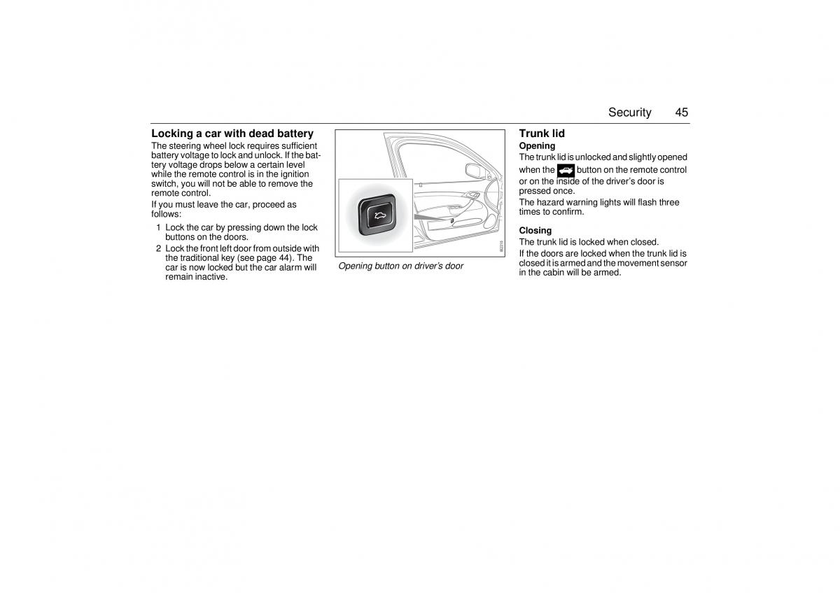 Saab 9 3 II 2 YS3F owners manual / page 47