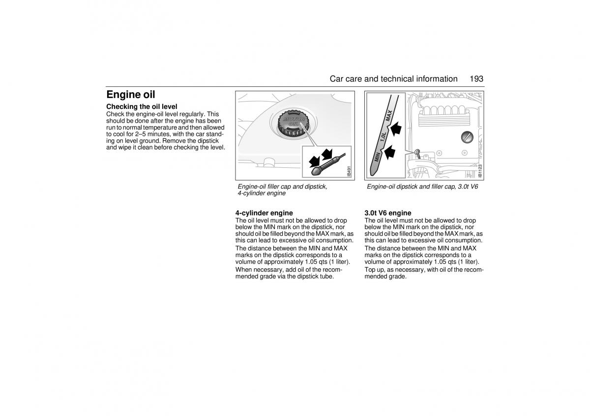 Saab 9 5 I 1 YS3E owners manual / page 193