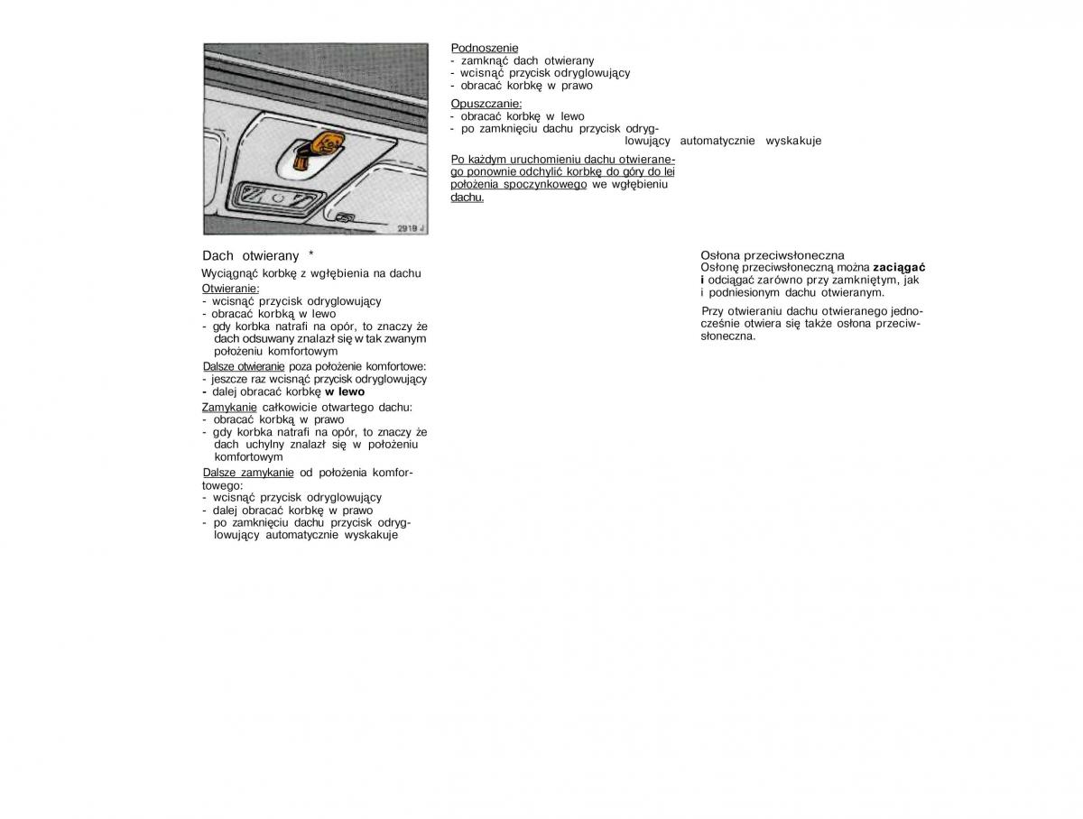 Opel Vectra A Vauxhall Cavalier instrukcja obslugi / page 56