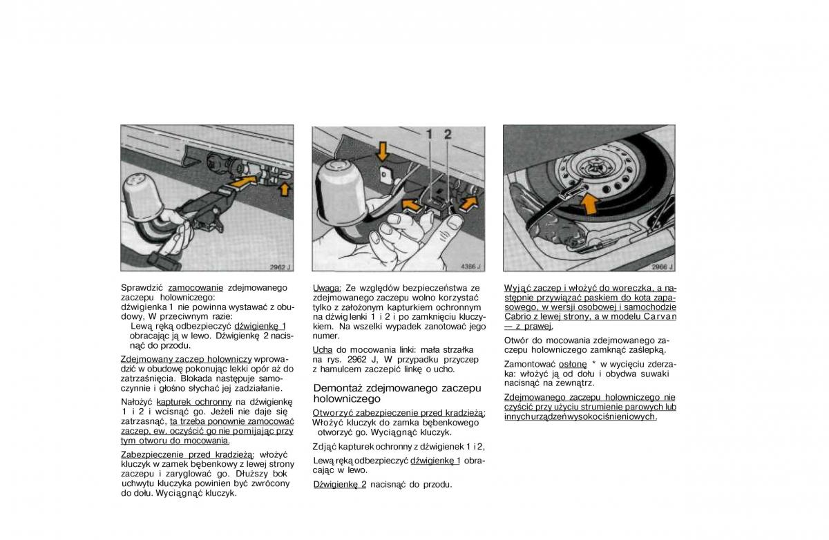 Opel Vectra A Vauxhall Cavalier instrukcja obslugi / page 87