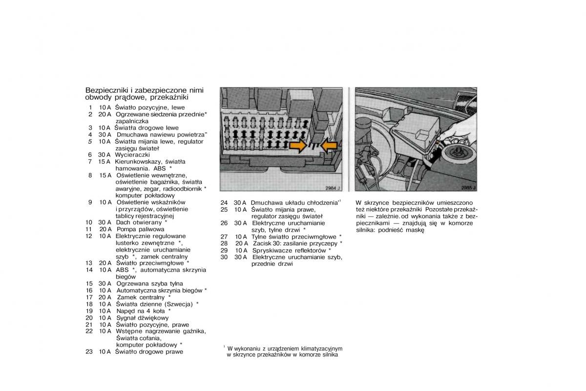 Opel Vectra A Vauxhall Cavalier instrukcja obslugi / page 97