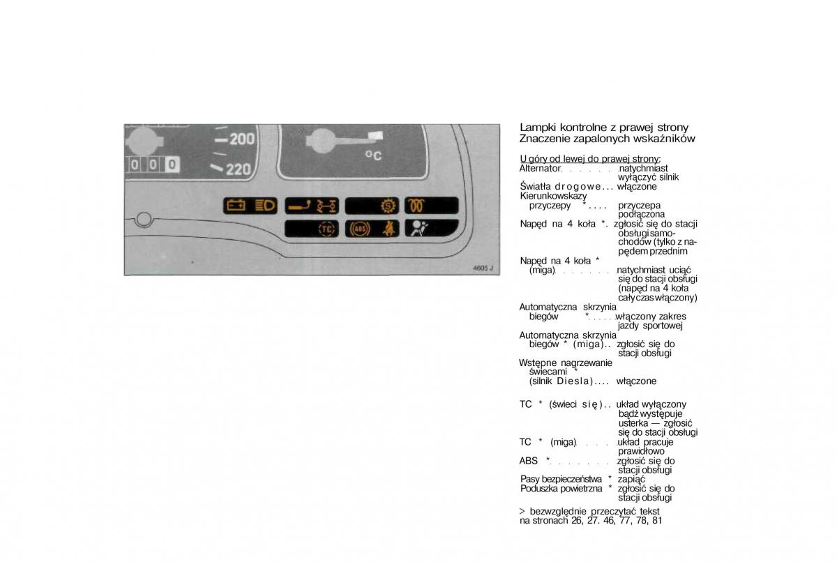 Opel Vectra A Vauxhall Cavalier instrukcja obslugi / page 17