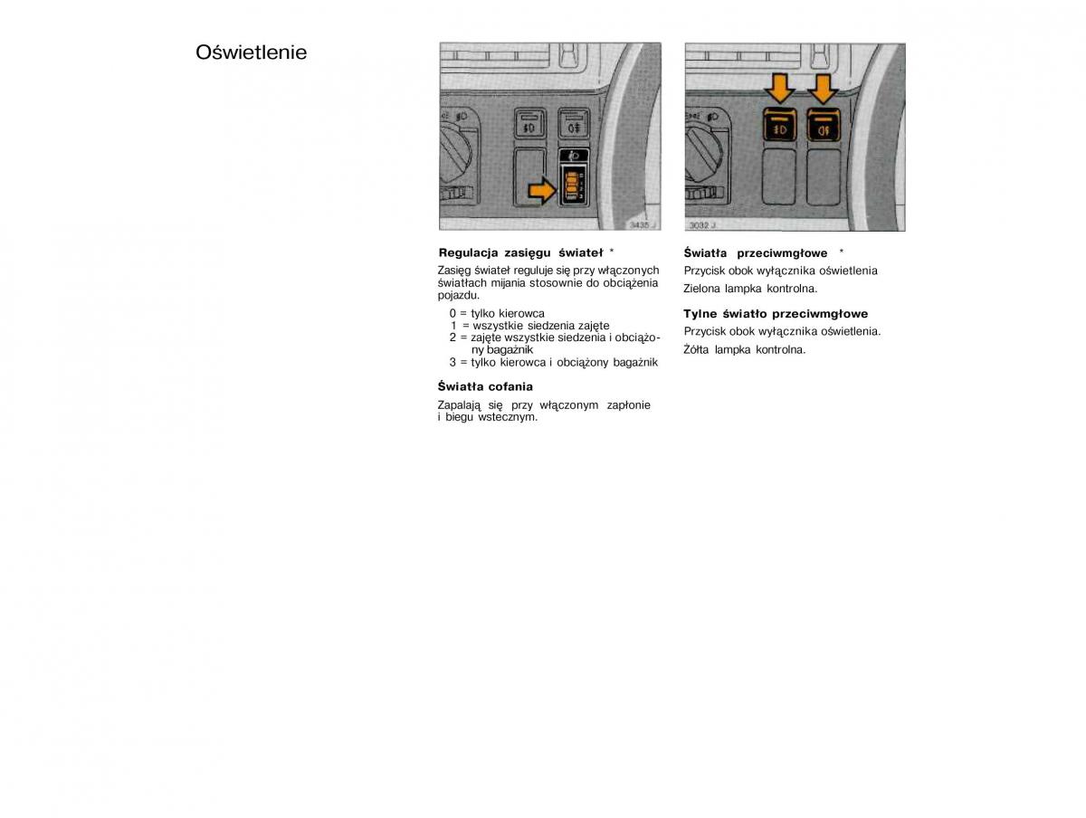 Opel Vectra A Vauxhall Cavalier instrukcja obslugi / page 52