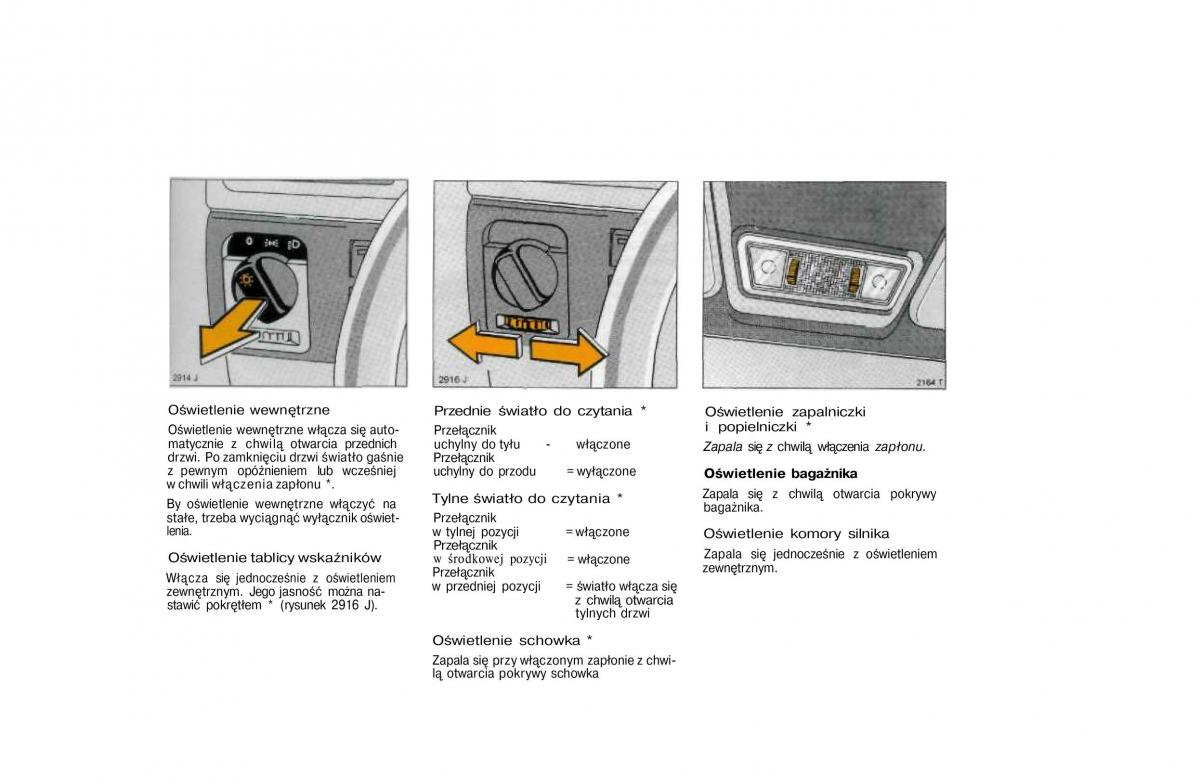 Opel Vectra A Vauxhall Cavalier instrukcja obslugi / page 53