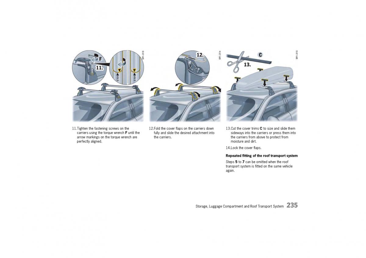 Porsche Panamera 970 owners manual / page 237