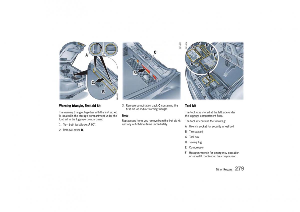 Porsche Panamera 970 owners manual / page 281