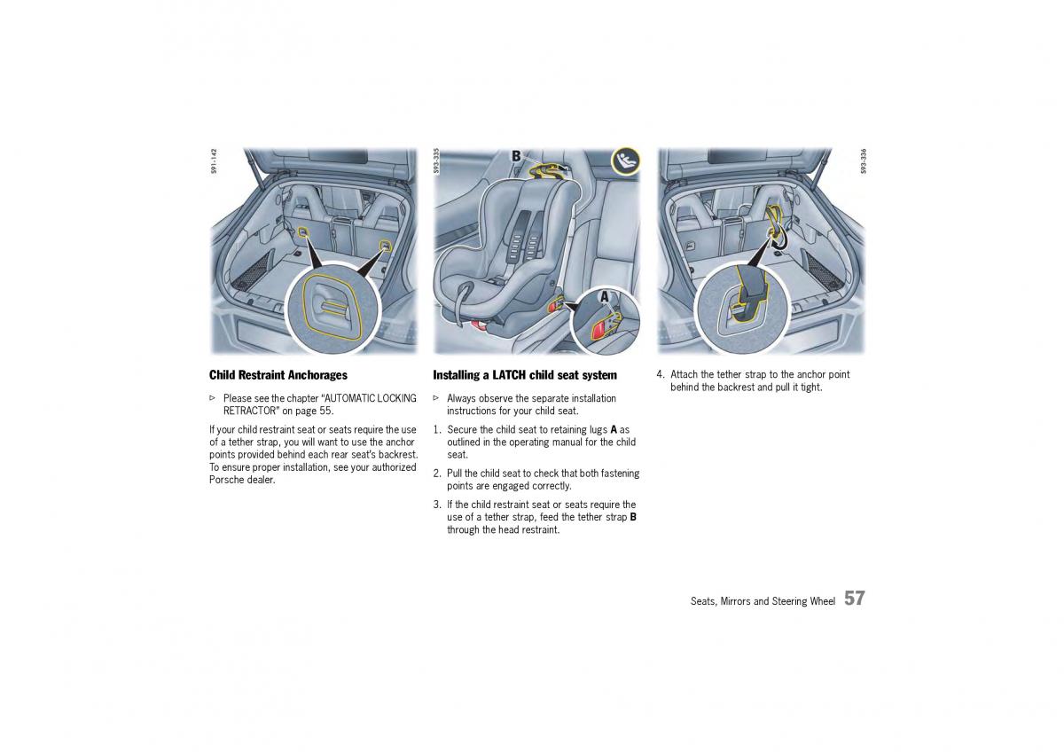 Porsche Panamera 970 owners manual / page 59