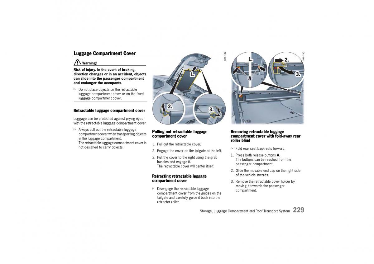 Porsche Panamera 970 owners manual / page 231