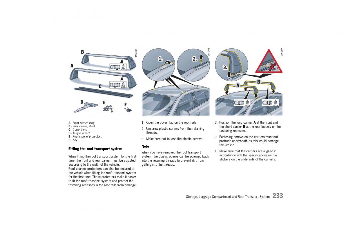 Porsche Panamera 970 owners manual / page 235