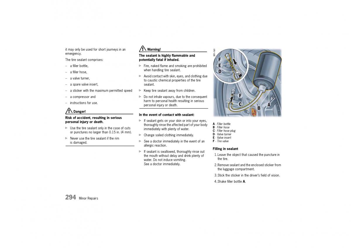 Porsche Panamera 970 owners manual / page 296