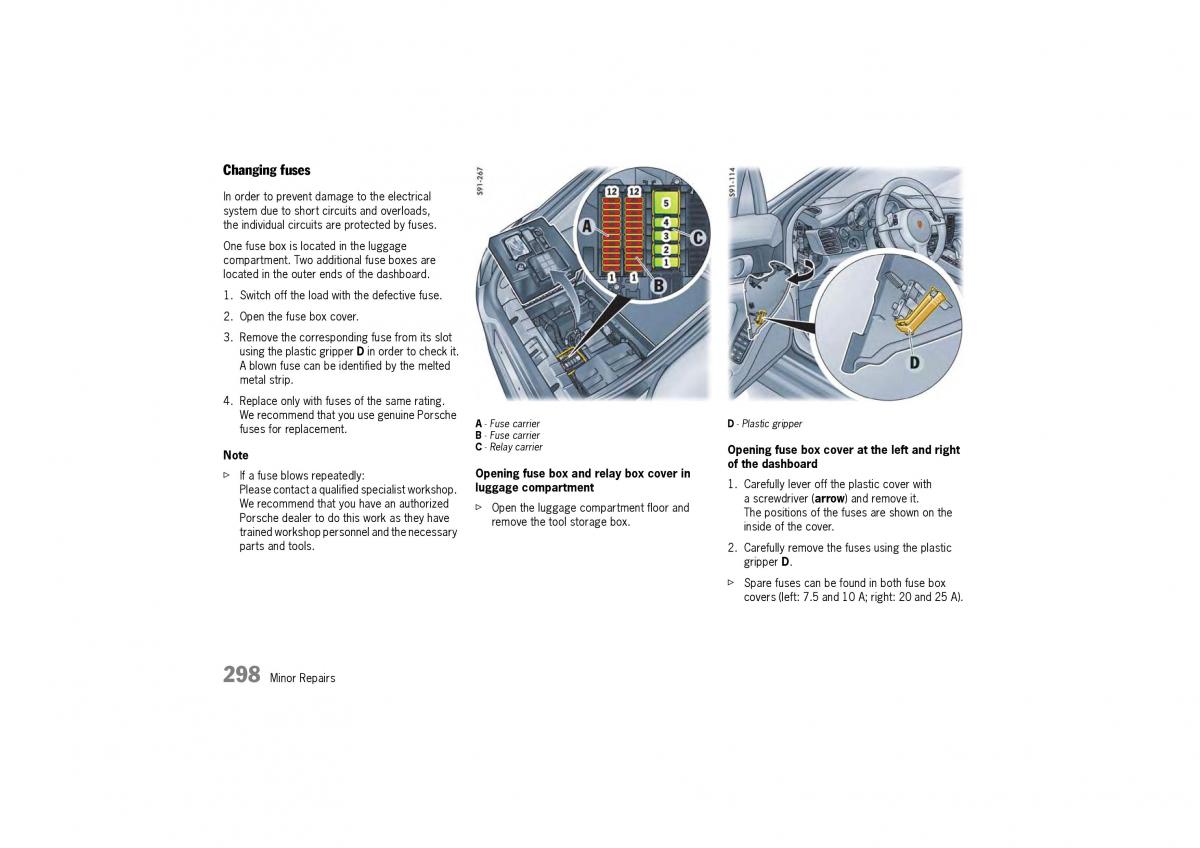 Porsche Panamera 970 owners manual / page 300