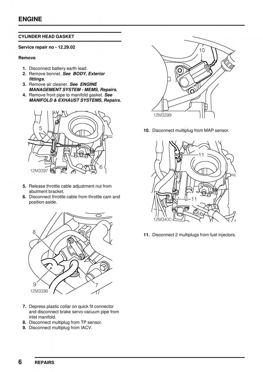 Mini Cooper workshop manual / page 60