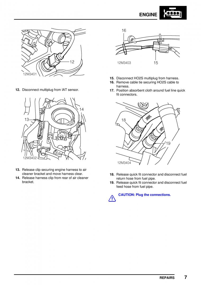 Mini Cooper workshop manual / page 61