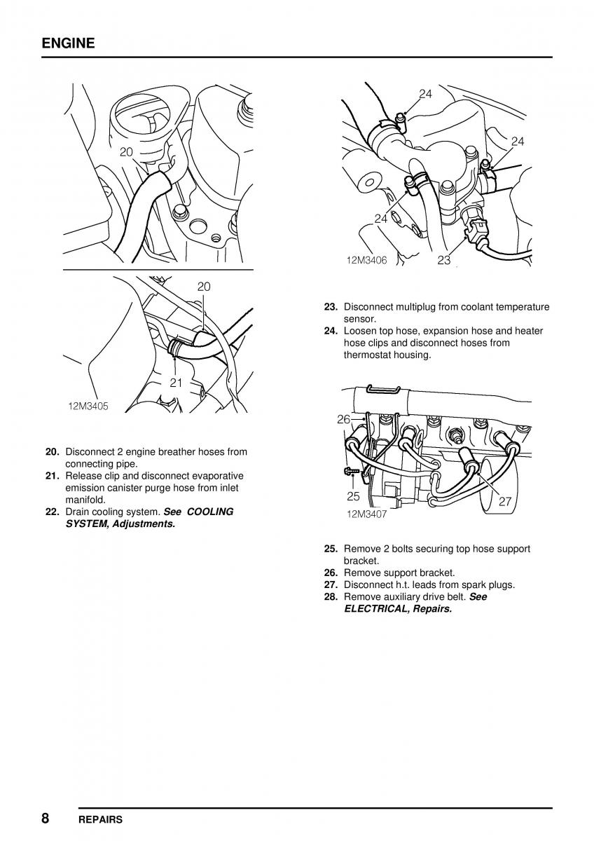 Mini Cooper workshop manual / page 62