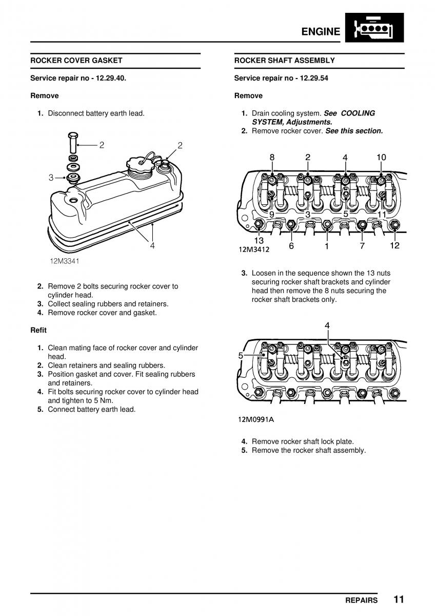 Mini Cooper workshop manual / page 65