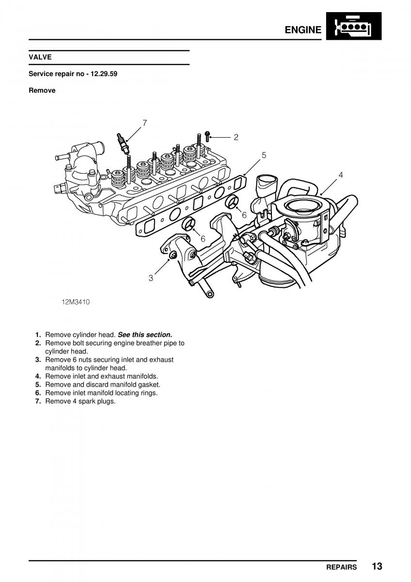 Mini Cooper workshop manual / page 67