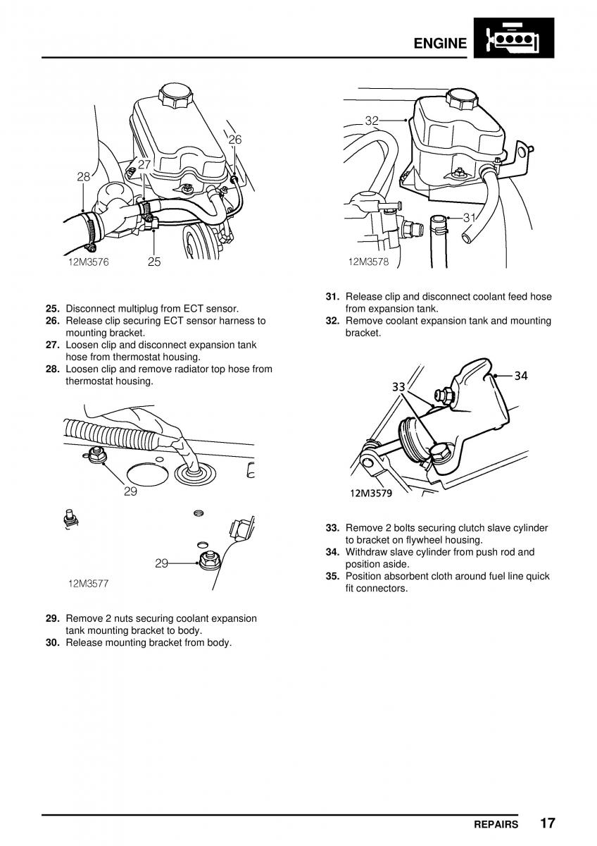 Mini Cooper workshop manual / page 71