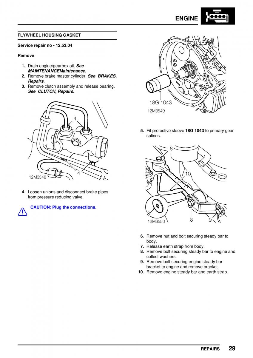 Mini Cooper workshop manual / page 83