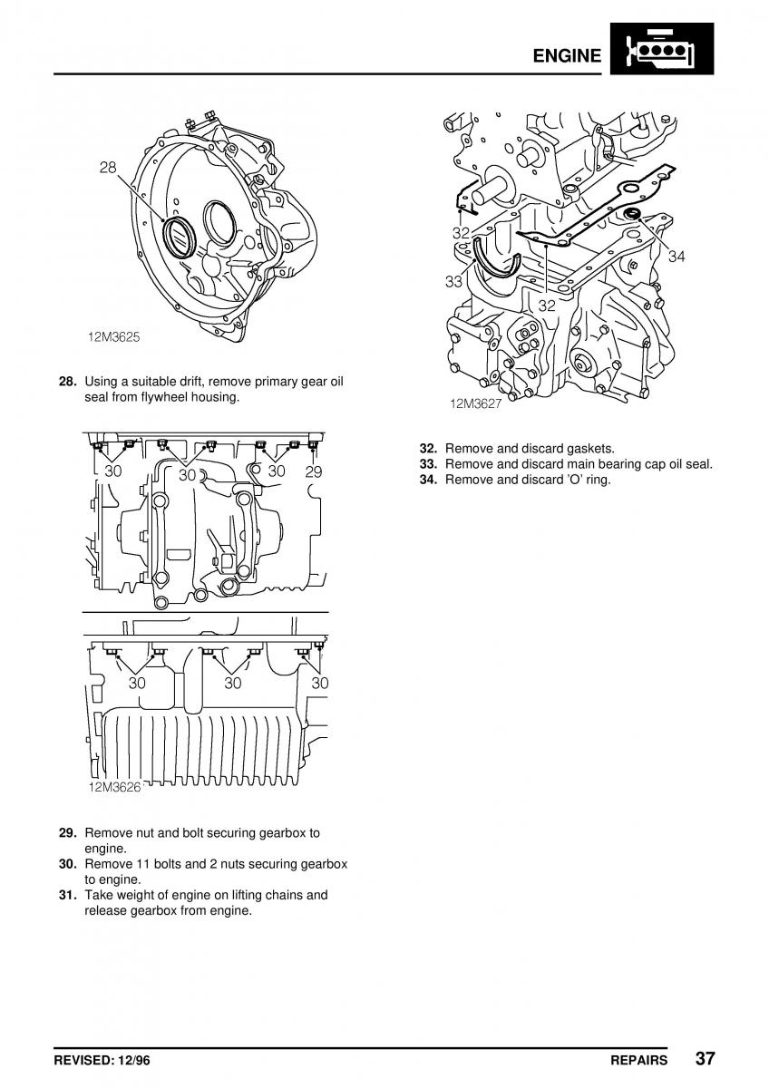 Mini Cooper workshop manual / page 91