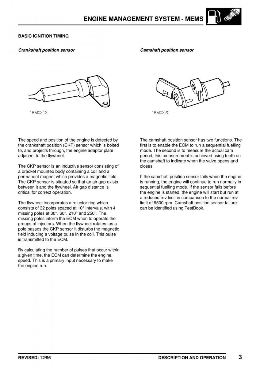 Mini Cooper workshop manual / page 109