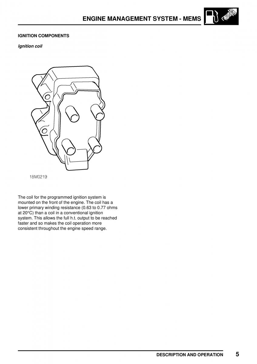 Mini Cooper workshop manual / page 111