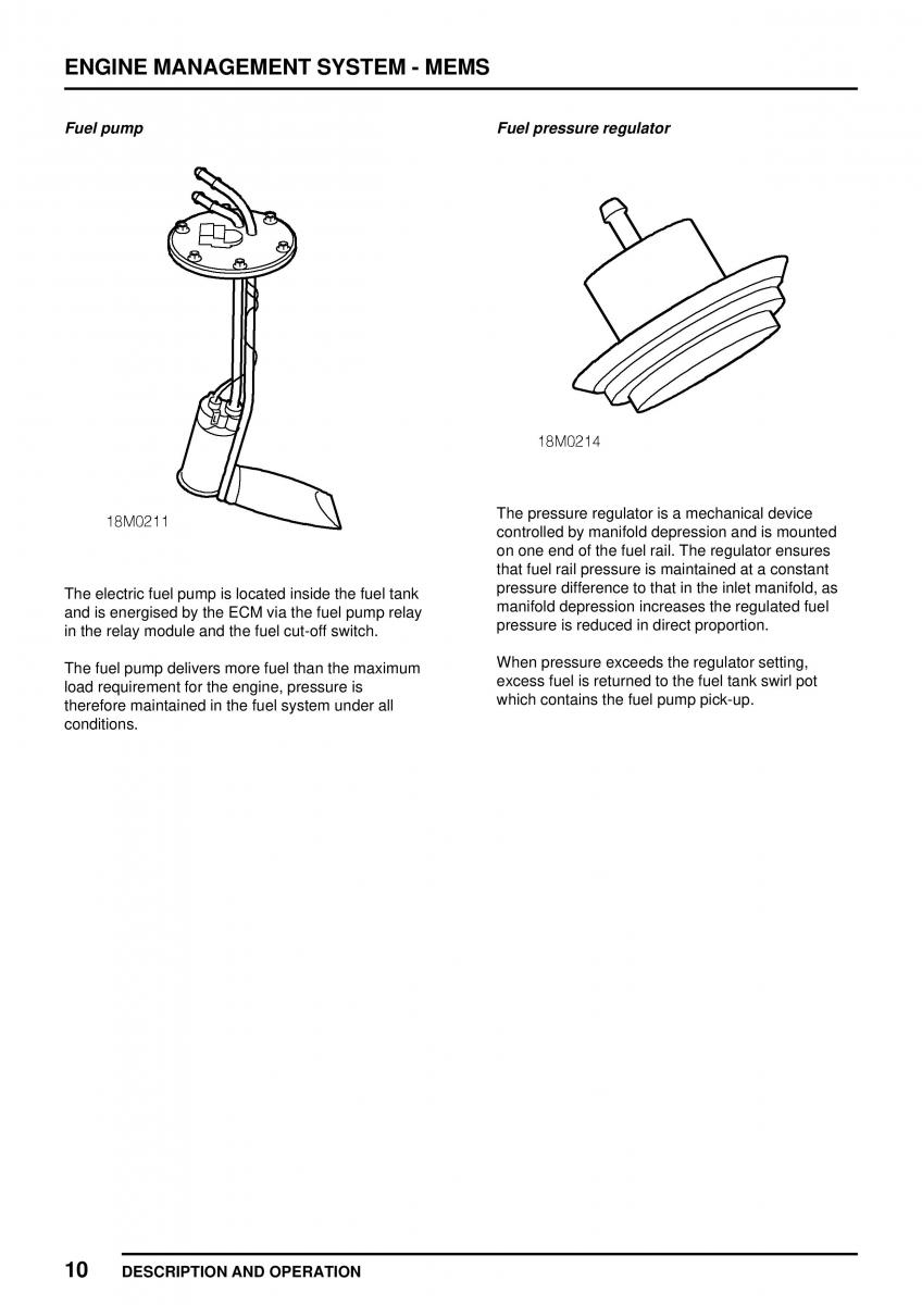 Mini Cooper workshop manual / page 116