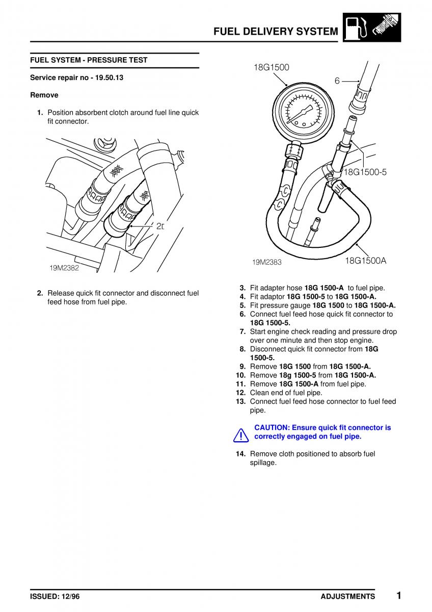 Mini Cooper workshop manual / page 139