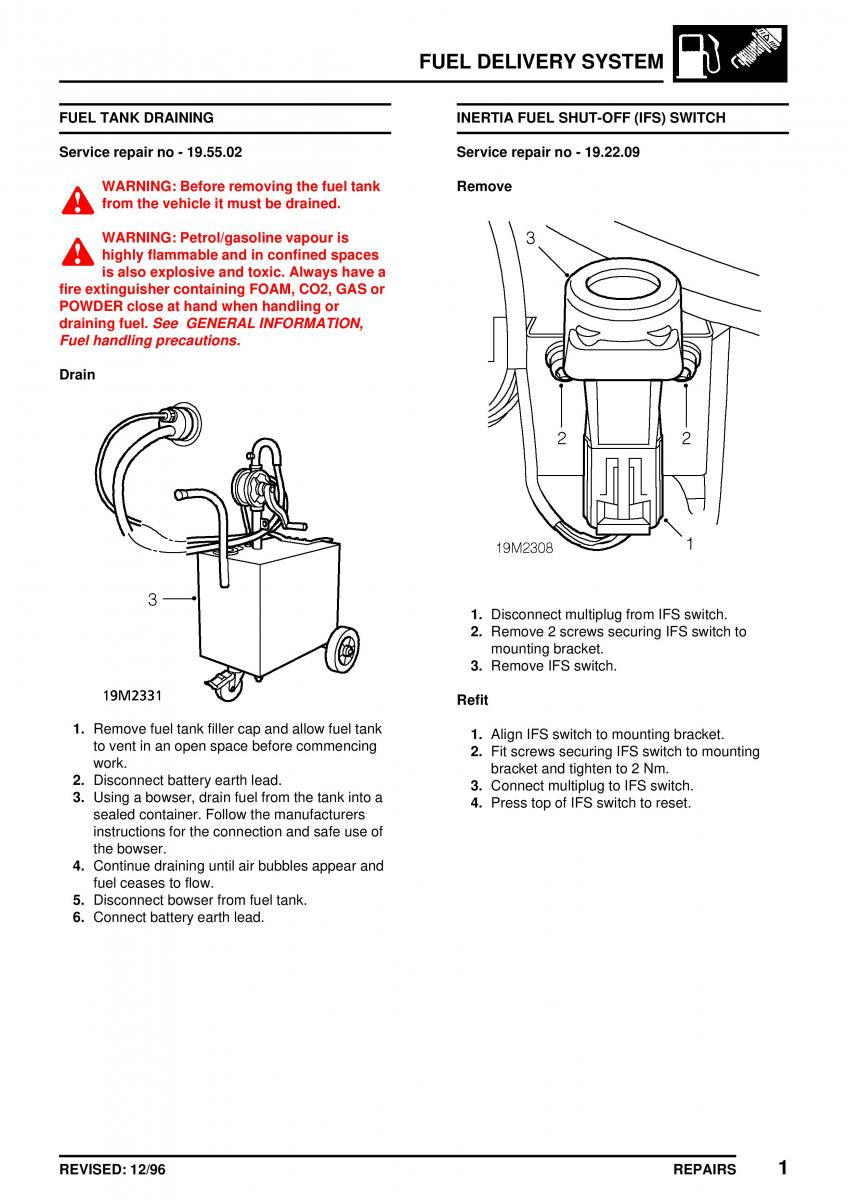 Mini Cooper workshop manual / page 141