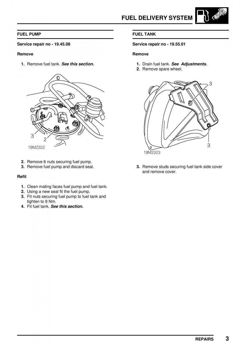 Mini Cooper workshop manual / page 143