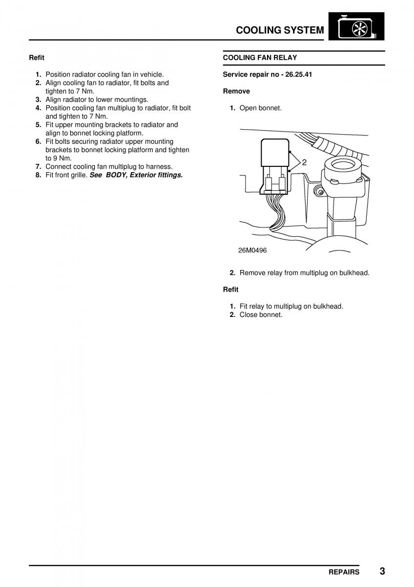 Mini Cooper workshop manual / page 157