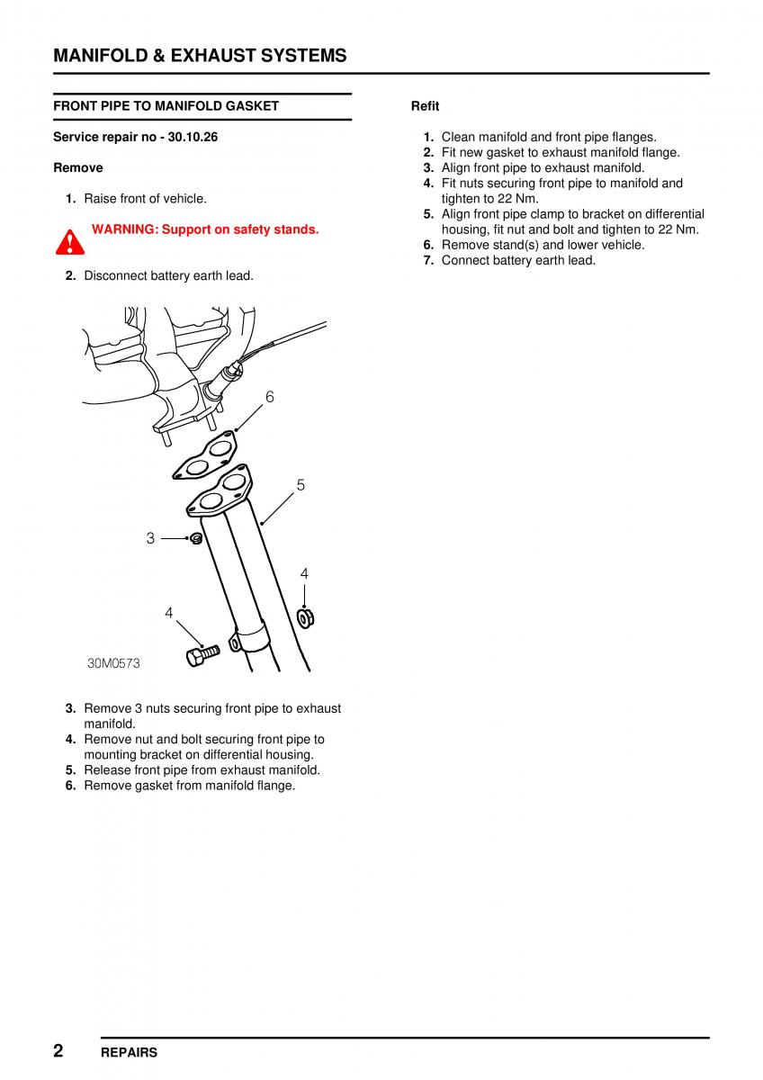 Mini Cooper workshop manual / page 168