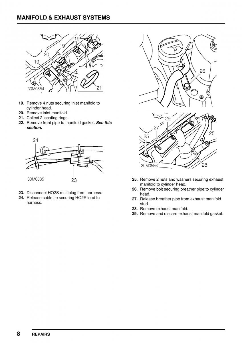 Mini Cooper workshop manual / page 174