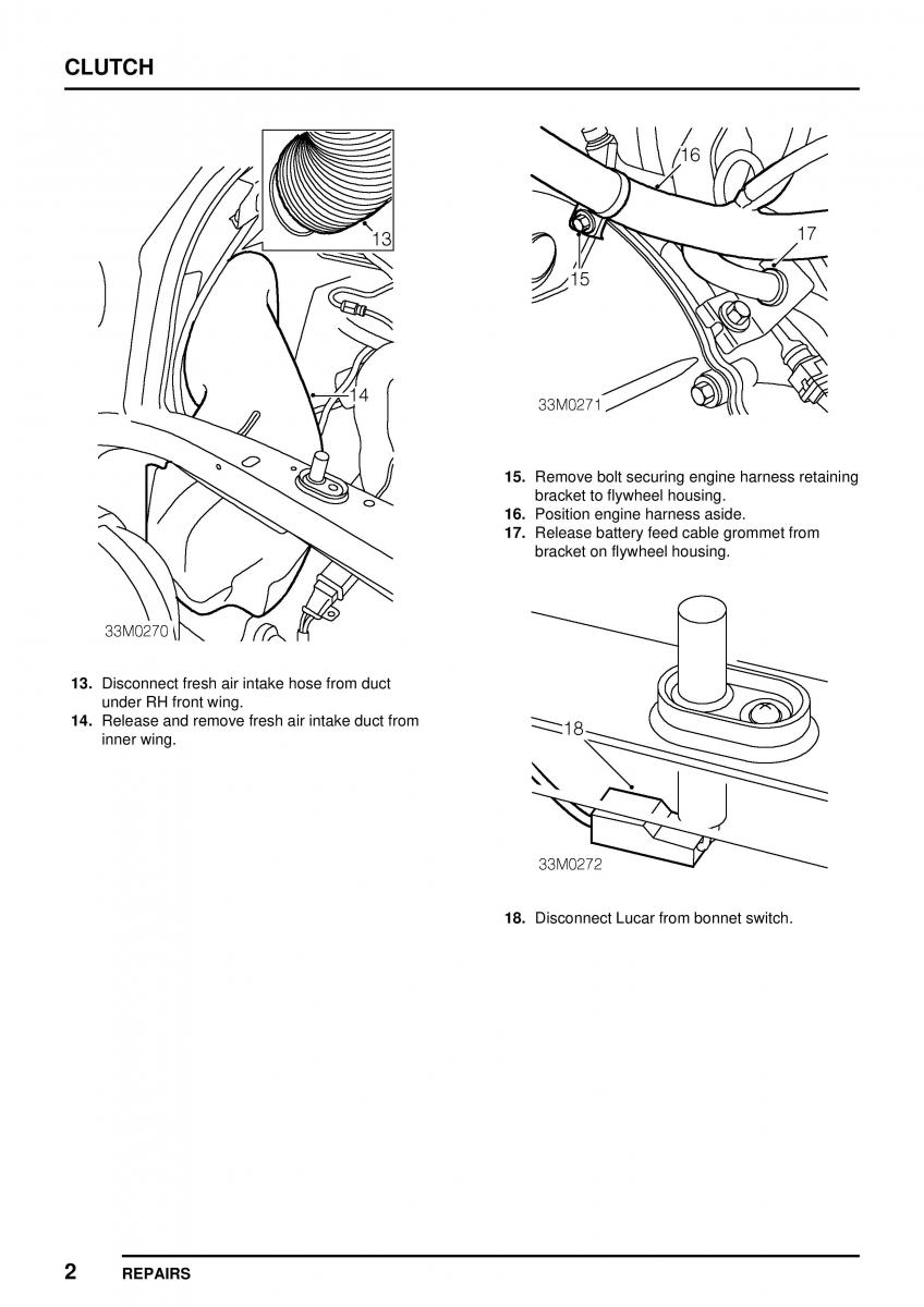 Mini Cooper workshop manual / page 182