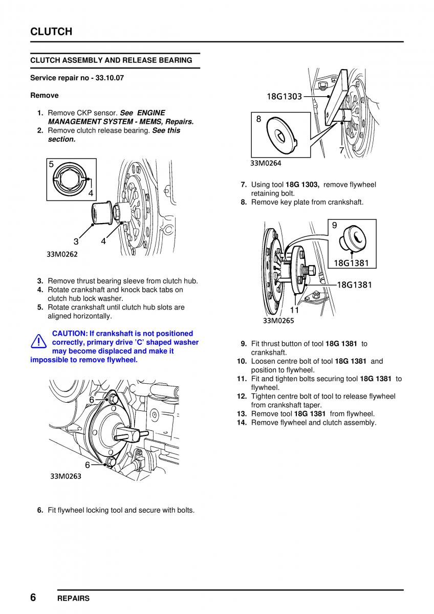 Mini Cooper workshop manual / page 186