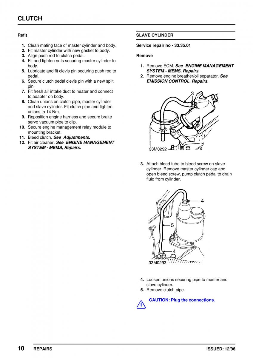 Mini Cooper workshop manual / page 190