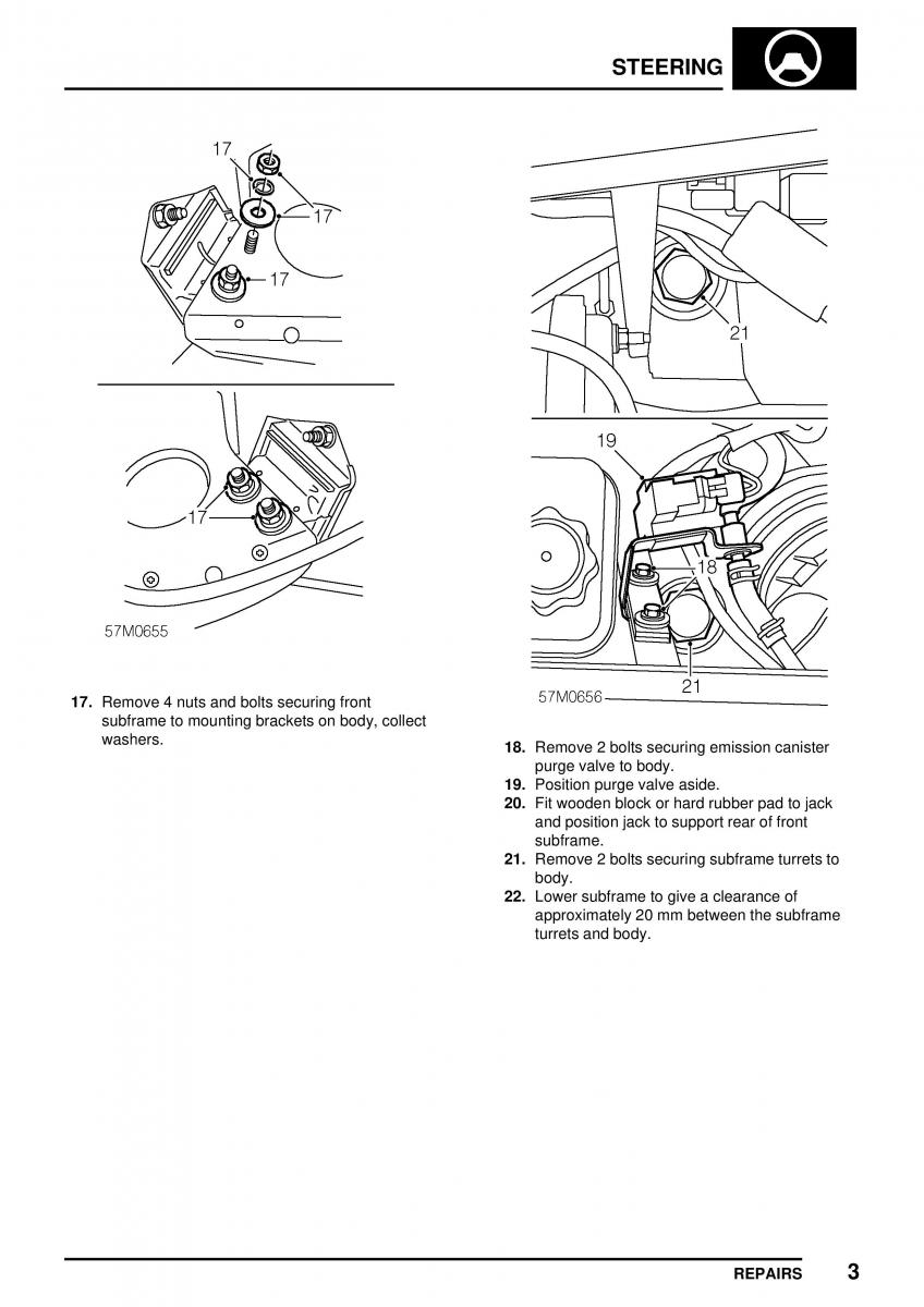 Mini Cooper workshop manual / page 217