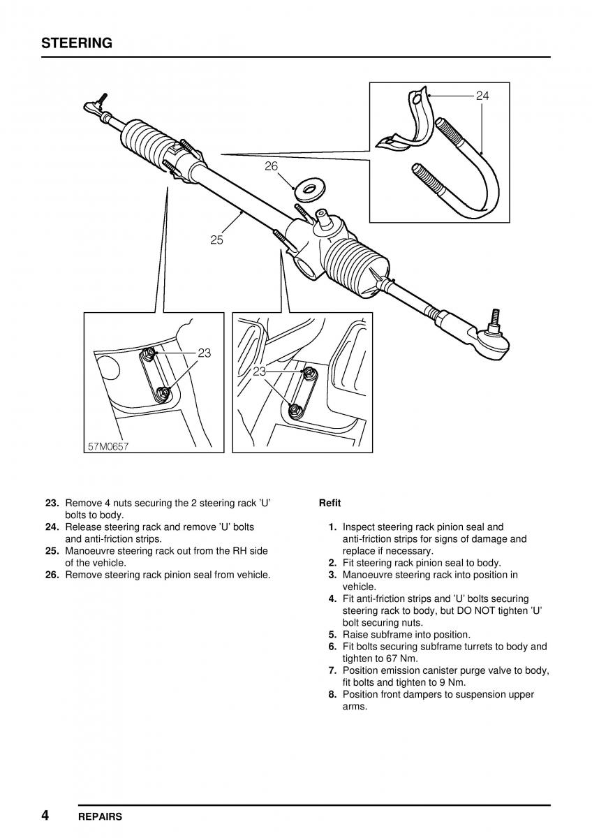 Mini Cooper workshop manual / page 218