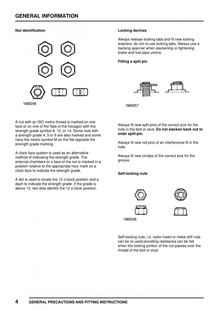 Mini Cooper workshop manual / page 22