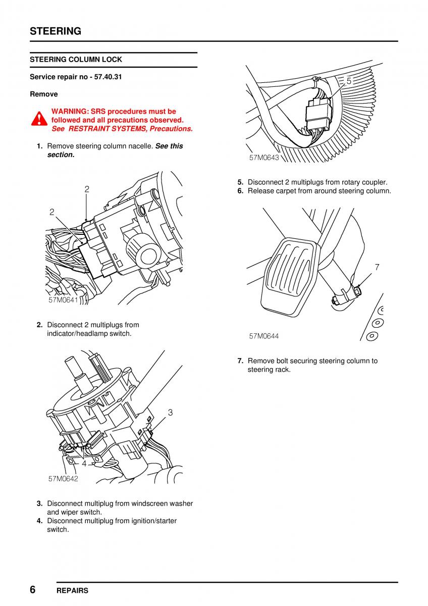 Mini Cooper workshop manual / page 220