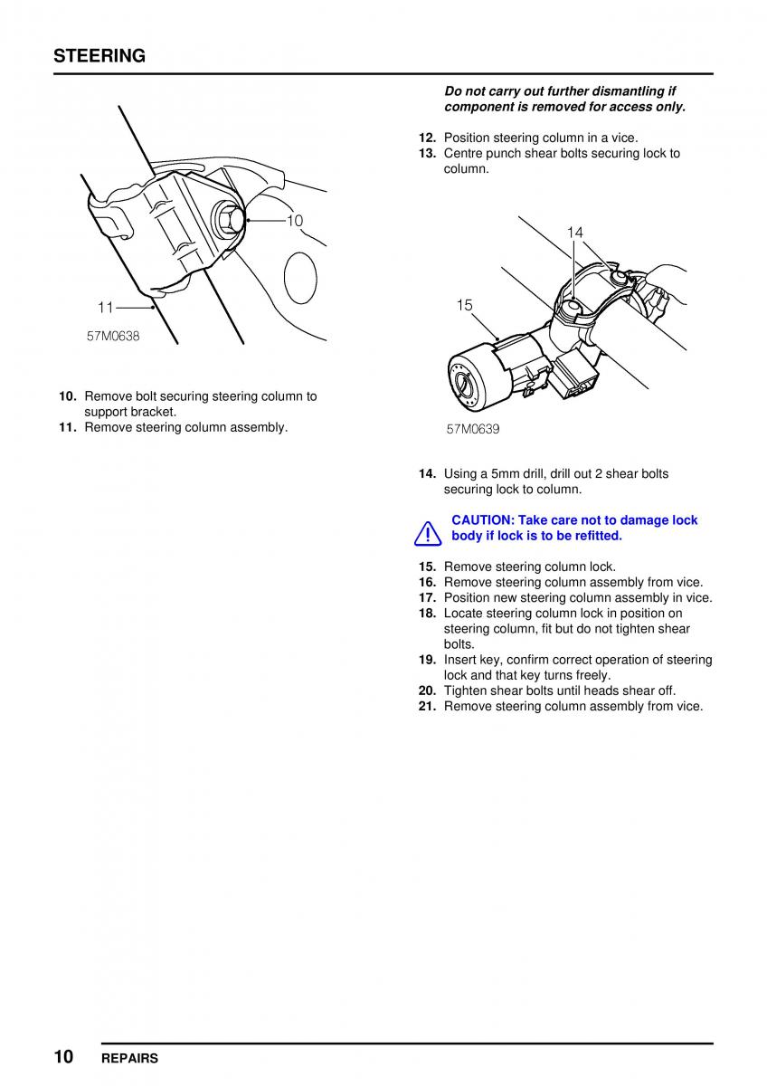 Mini Cooper workshop manual / page 224