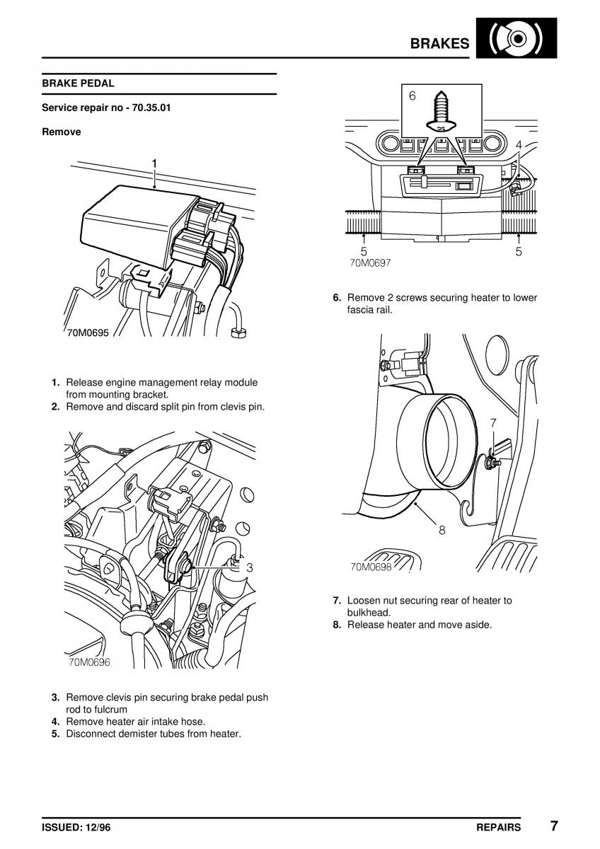 Mini Cooper workshop manual / page 245