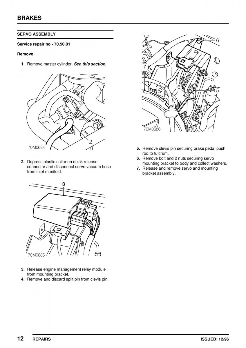 Mini Cooper workshop manual / page 250