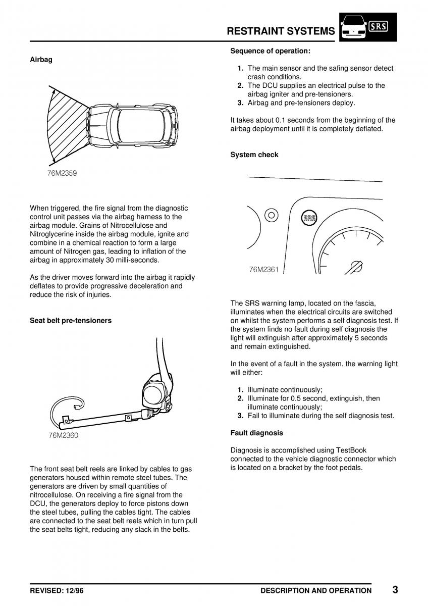 Mini Cooper workshop manual / page 261