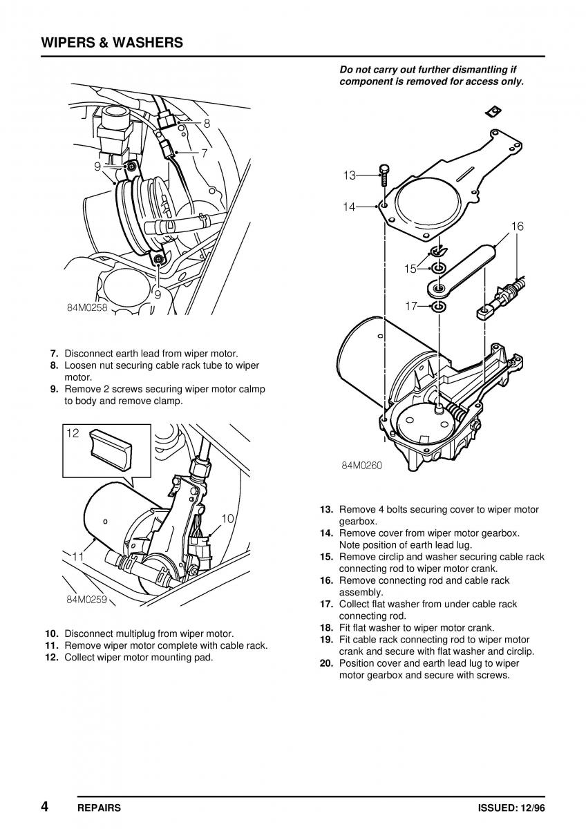 Mini Cooper workshop manual / page 320