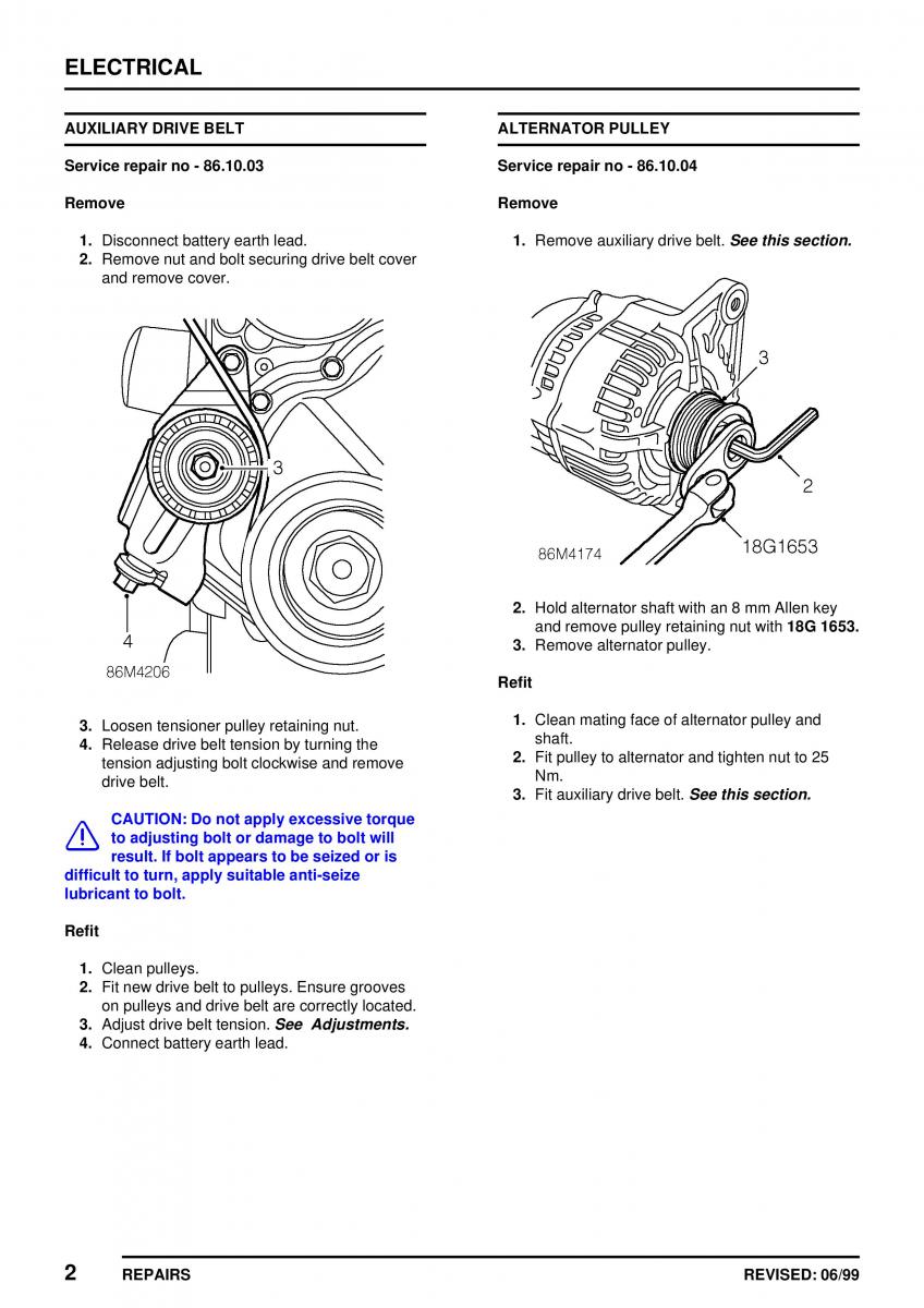 Mini Cooper workshop manual / page 332