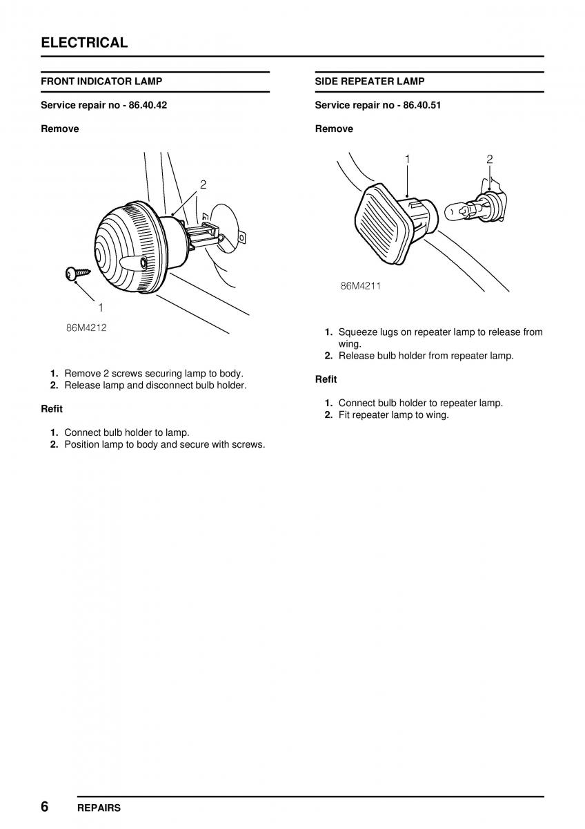 Mini Cooper workshop manual / page 336