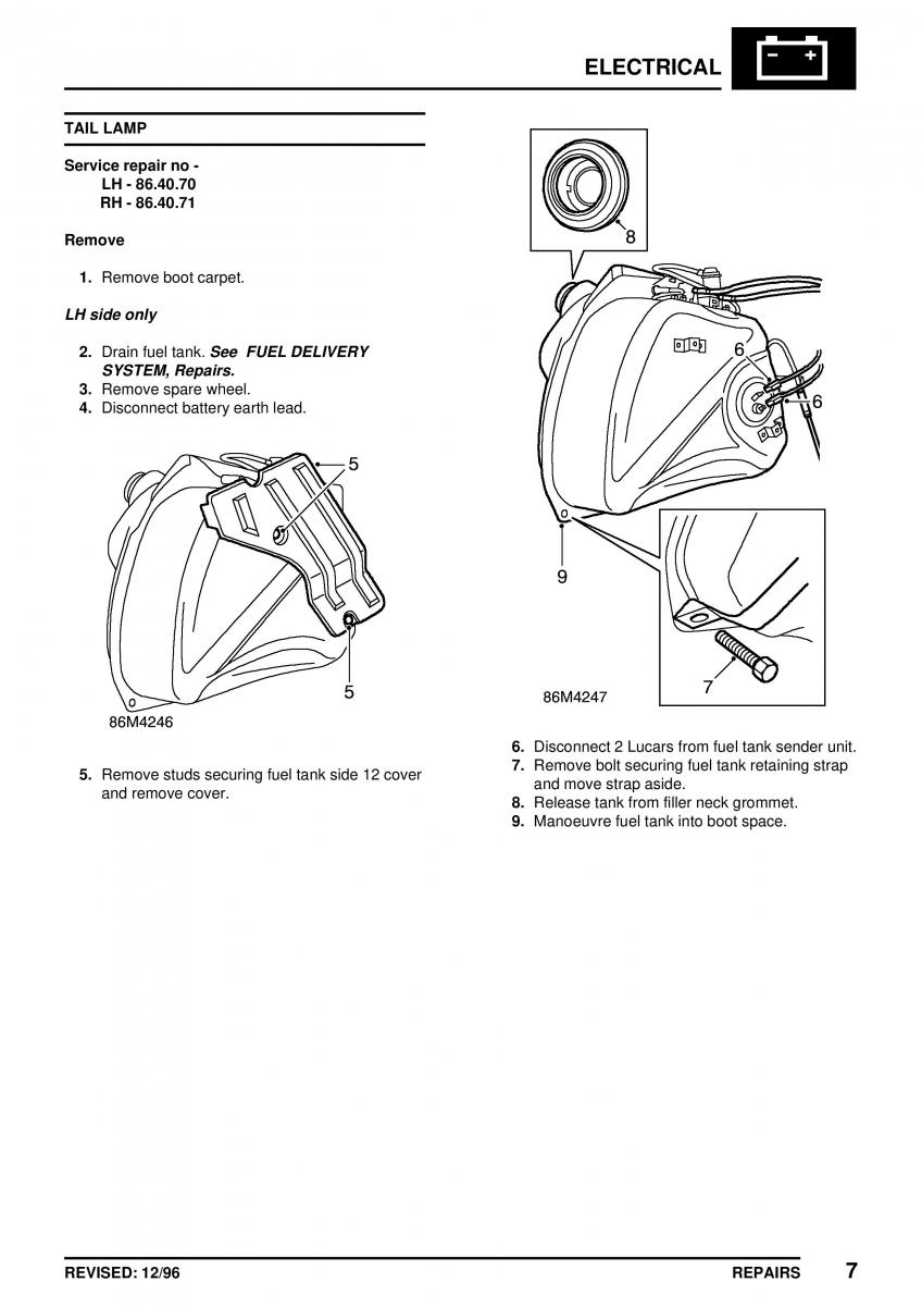 Mini Cooper workshop manual / page 337